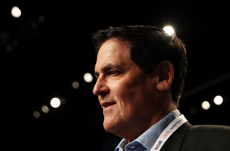 Dallas Mavericks owner Mark Cuban on October 19, 2016 in Las Vegas, Nevada (Photo by Drew Angerer/Getty Images)